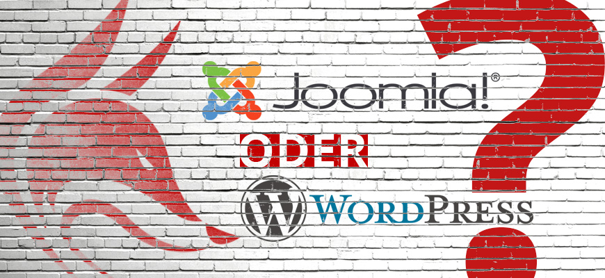 Joomla oder Wordpress?